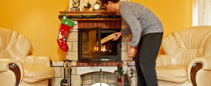 Gas to Wood-Burning Fireplace Conversion Services in McHenry, Illinois