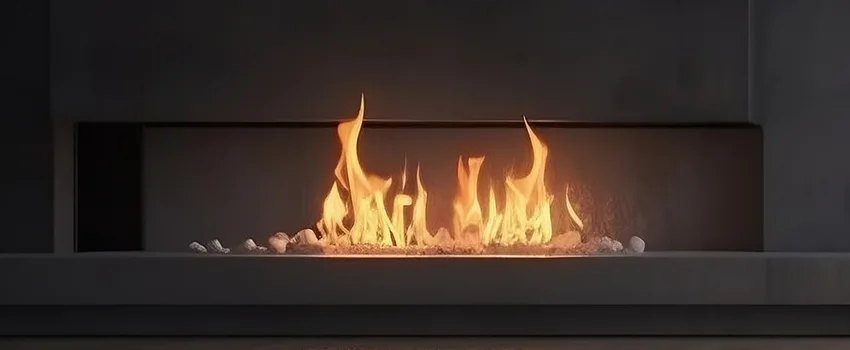 B-Vent Gas Fireplace Installation in McHenry, IL