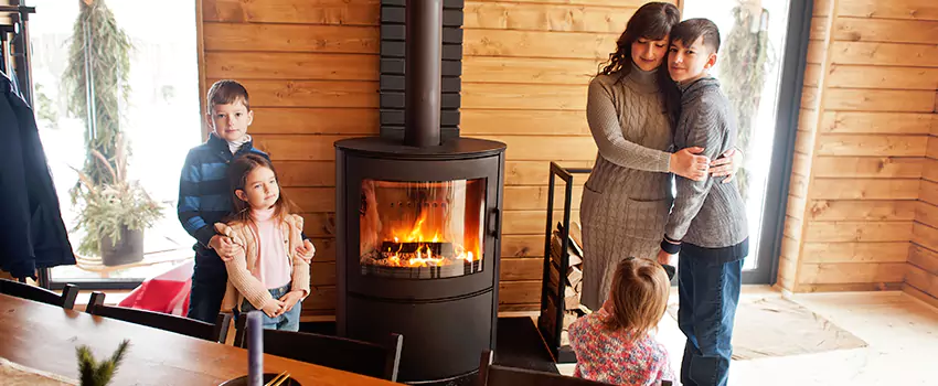 Morso Cast Iron Fireplace Insert Installation in McHenry, Illinois