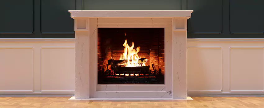 Open Flame Wood-Burning Fireplace Installation Services in McHenry, Illinois
