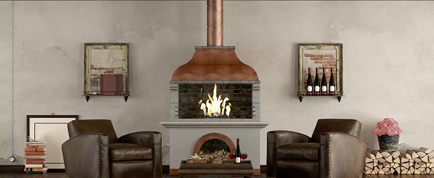 Thelin Hearth Products Providence Pellet Insert Fireplace Installation in McHenry, IL
