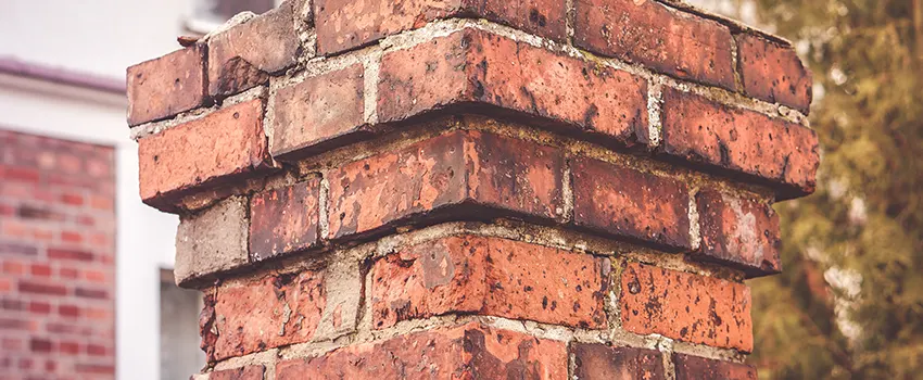 Cracked Chimney Bricks Repair Cost in McHenry, Illinois