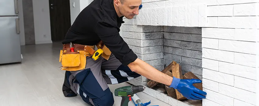 Fireplace Damaged Damper Frame Repair Services in McHenry, Illinois