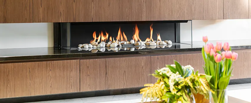 Double-height Fireplace Design Refurbishment in McHenry, Illinois