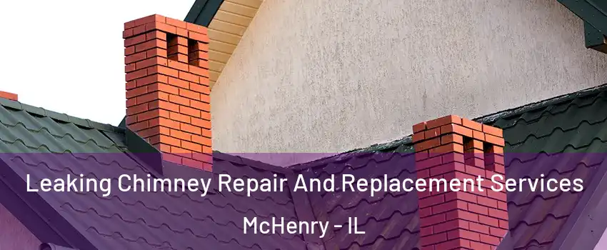  Leaking Chimney Repair And Replacement Services McHenry - IL